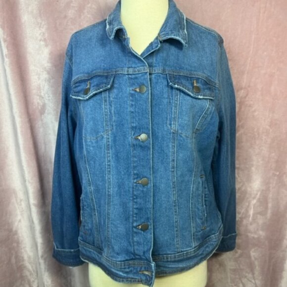 Universal Thread Jackets & Blazers - Womens Denim Jacket Button Down Universal Thread Jacket Size XL